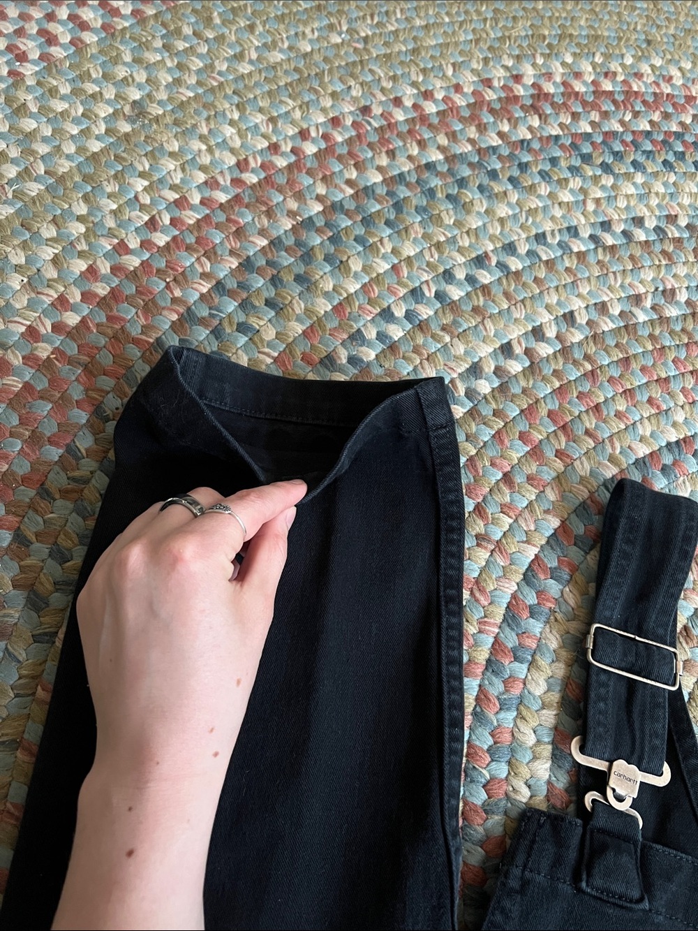 Carhartt Black Duck Canvas Overalls - Picture 6 of 6